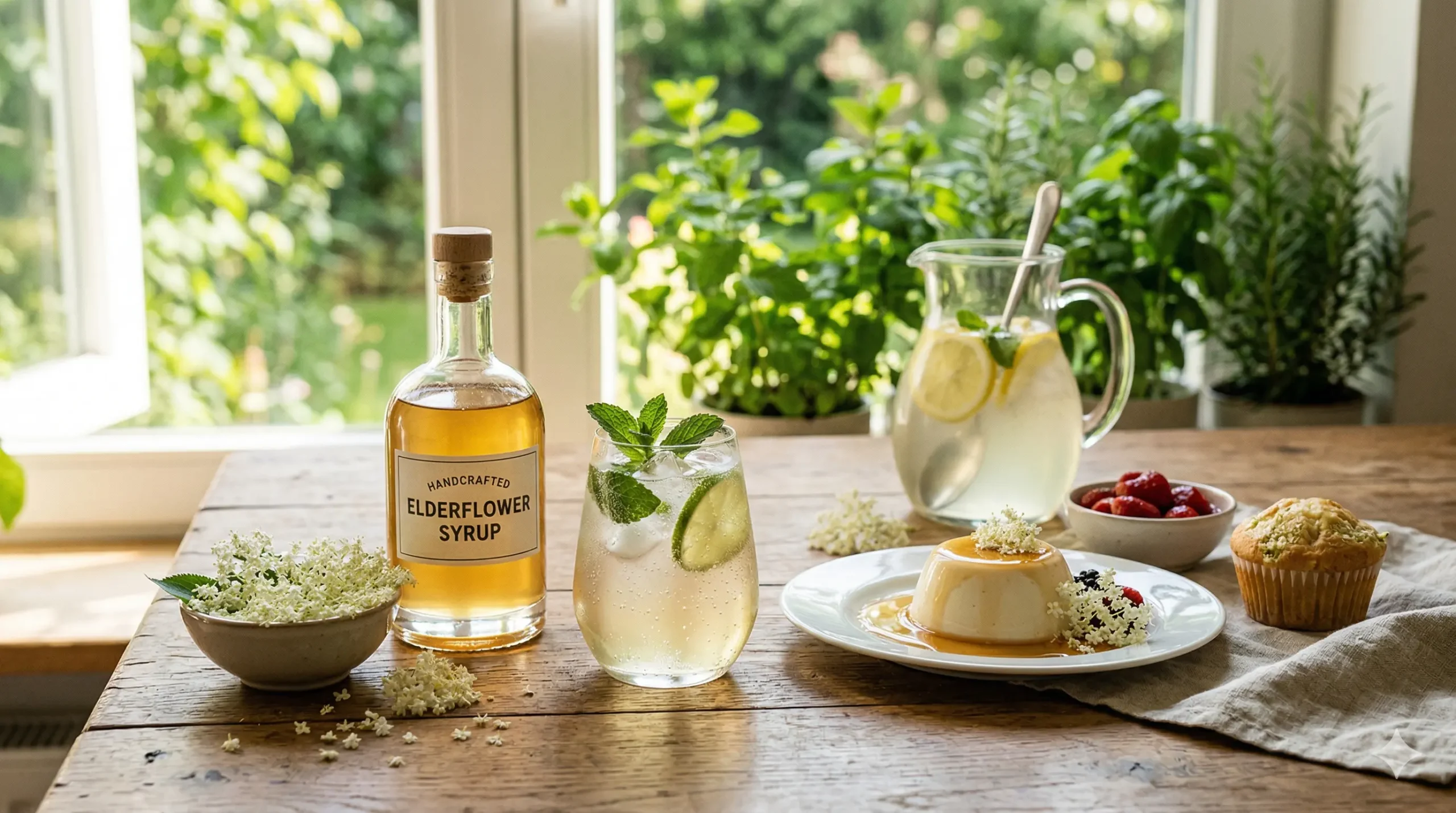 rezepte mit holunderblütensirup